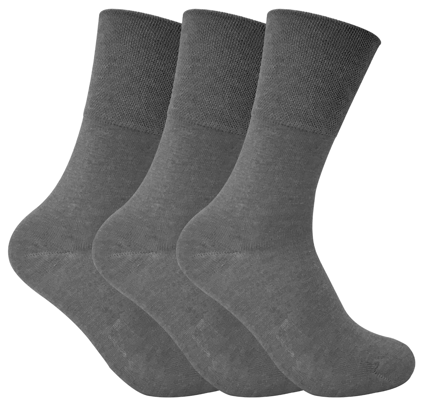 3 Pairs Ladies Non Elastic Thermal Diabetic Socks
