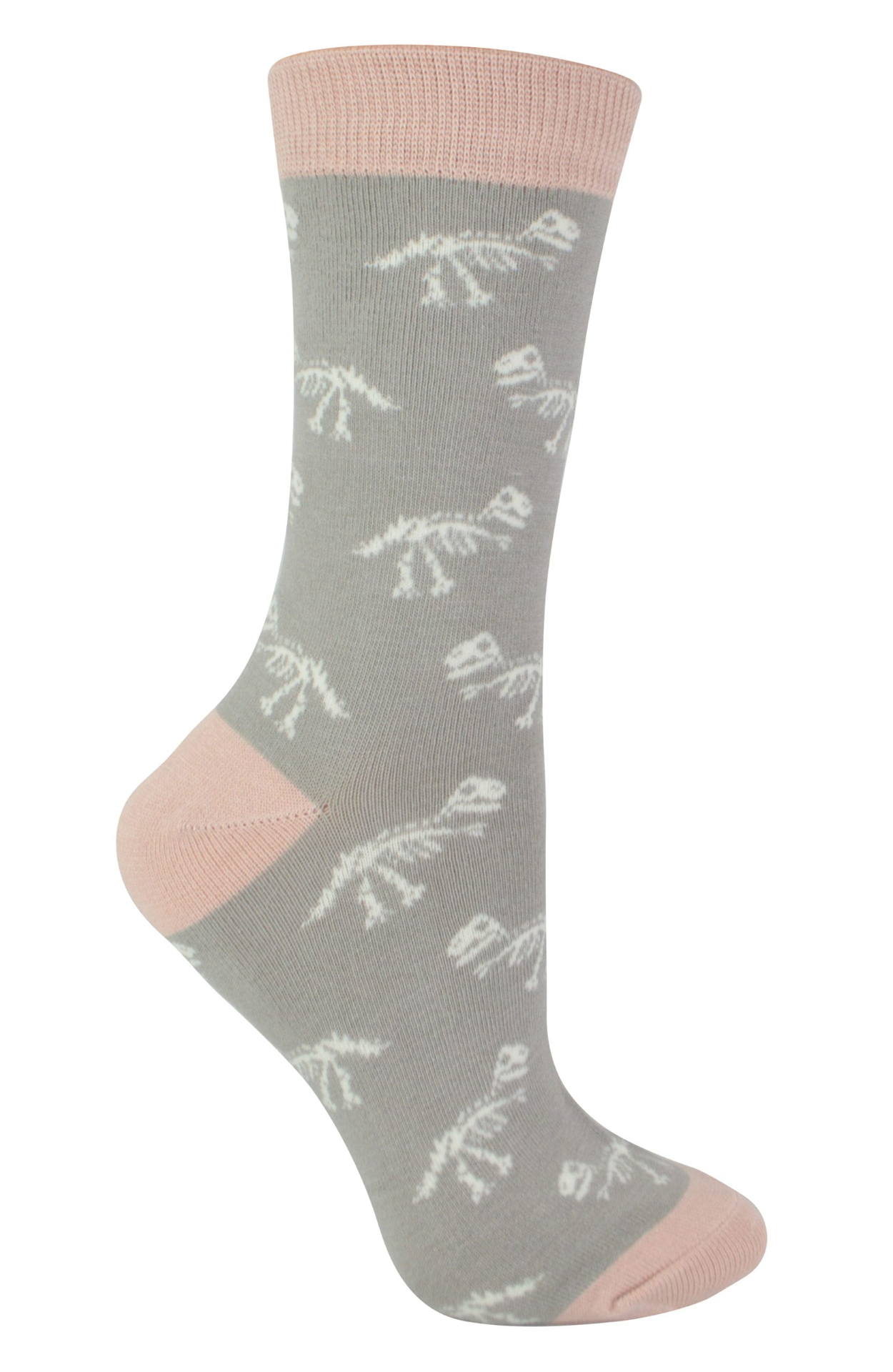 Ladies Novelty Bamboo Socks | Dinosaur