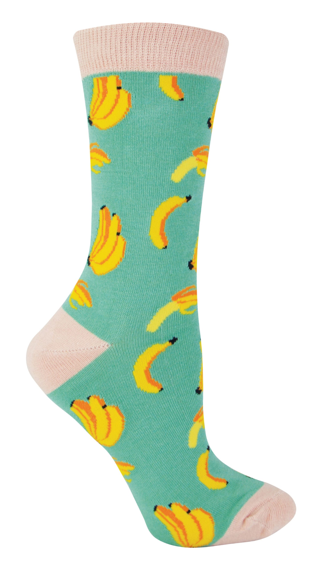 Ladies Novelty Bamboo Socks | Banana