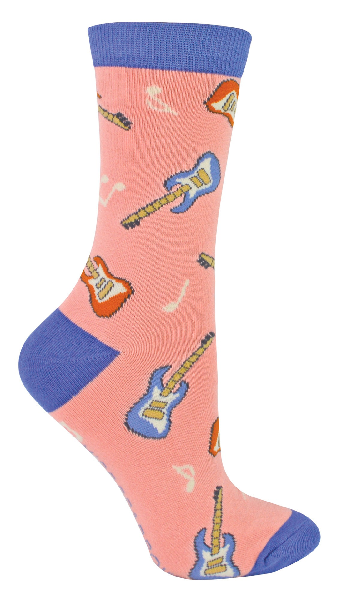 Ladies Novelty Bamboo Socks | Guitar