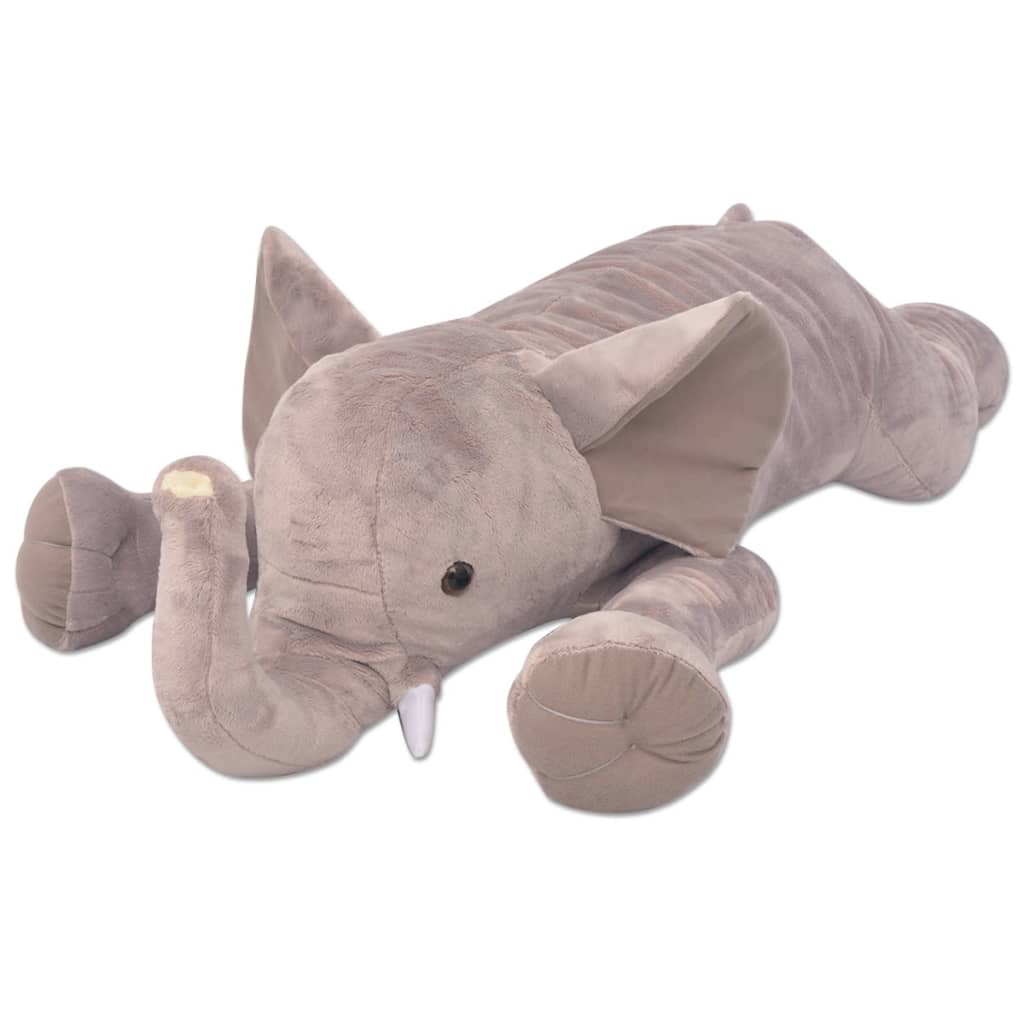vidaXL Plush Cuddly Toy Elephant XXL 120 cm