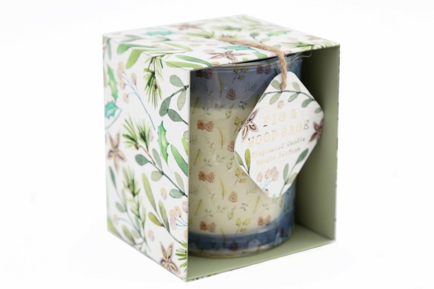 Sage Candle In Gift Box 10cm