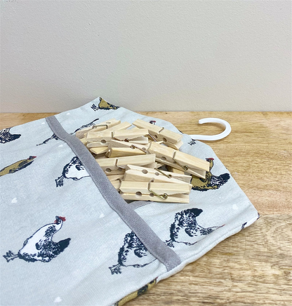 Pack Of Bamboo Pegs