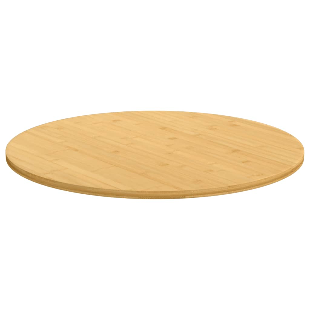 vidaXL Table Top Ø70x1.5 cm Bamboo