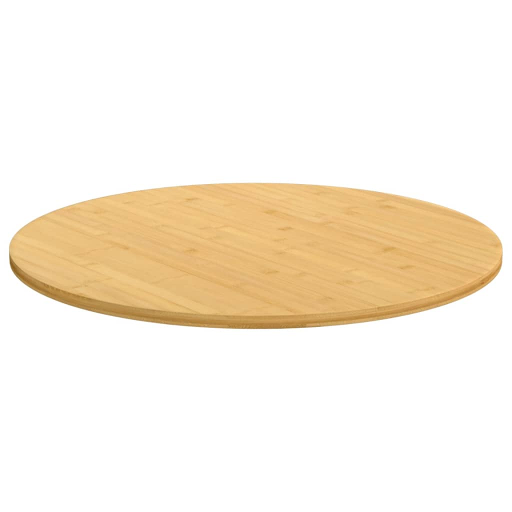 vidaXL Table Top Ø90x1.5 cm Bamboo