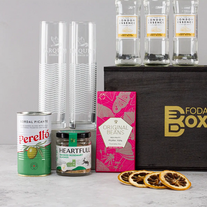 Ultimate Gin Experience Gift Hamper in Luxury Pine Box