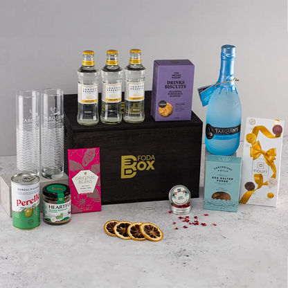 Ultimate Gin Experience Gift Hamper in Luxury Pine Box