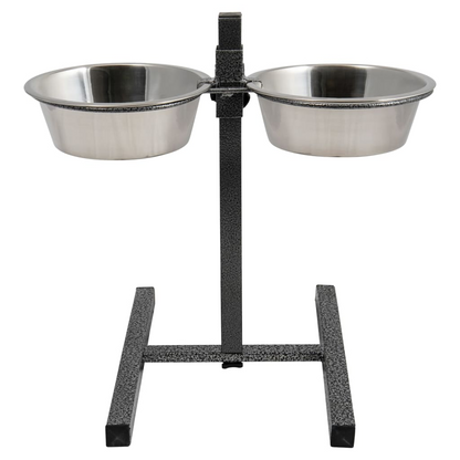 Jack and Vanilla Pet Food Bowl Stand Bon Appetit 2x2.8 L