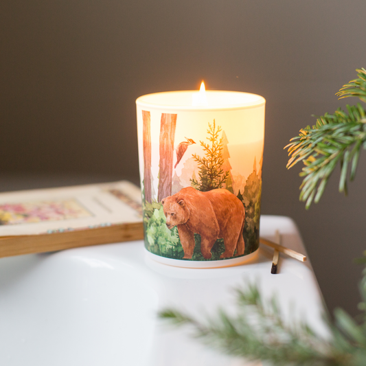 Save The Planet Scented Soy Wax Candle: Purifying Forest